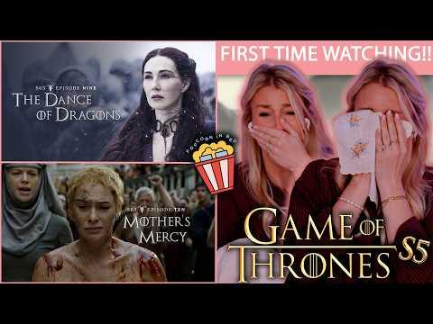 GAME OF THRONES S5:9-10 | "THE DANCE OF DRAGONS" & "MOTHERS MERCY" | REACTION