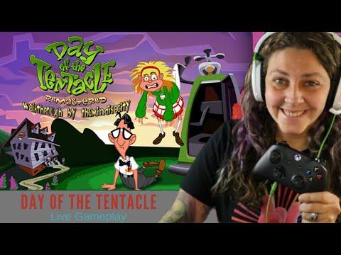 Let's Play Day Of The Tentacle Remastered on Xbox Series X!