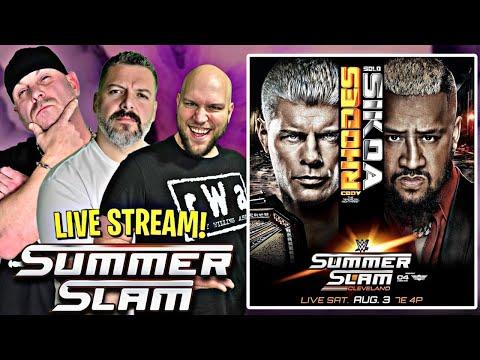 WWE Summerslam (2024) Watch along. CM Punk Victory tonight? Will Roman Reigns return?