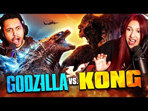 GODZILLA VS. KONG (2021) MOVIE REACTION - WE'VE BEEN WAITING FOR THIS - FIRST TIME WATCHING - REVIEW