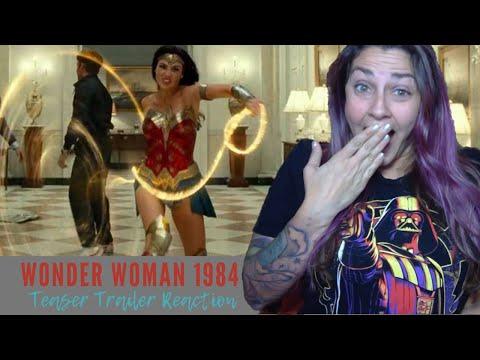 WONDER WOMAN 1984 Teaser Trailer REACTION!