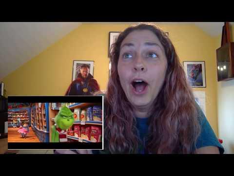 The Grinch (2018) voice by Benedict Cumberbatch Trailer | Reaction Video