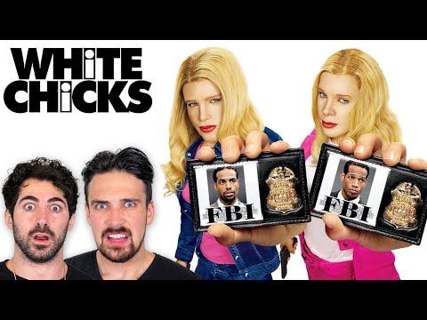Two white guys watch WHITE CHICKS for the first time