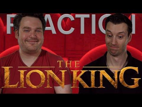 Lion King - Teaser Trailer Reaction