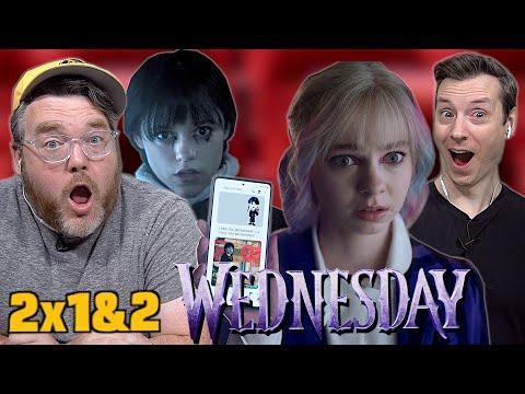 We Missed This Show So Much! -Wednesday S2 Eps 1 &2  First Time Watching Reaction