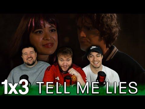 WRIGLEY TOLD HER THE SECRET?! | Tell Me Lies 1x3 'We Don't Touch, We Collide' First Reaction!