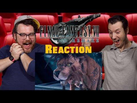 Final Fantasy 7 - Official Trailer Reaction