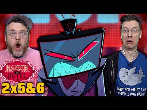 We Didn't See THAT Twist Comin'! - Hazbin Hotel S2 Eps 5 & 6 Reaction