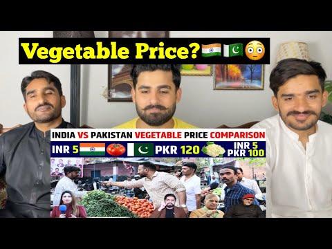 India Vs Pakistani Vegetable Price Comparison 2025 | Pakistani Food Crisis Public Reaction