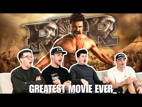 Our FIRST Indian Movie Was A MASTERPIECE...RRR Movie | Reaction