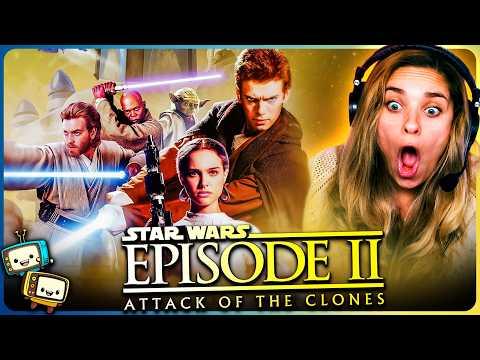STAR WARS: EPISODE II - ATTACK OF THE CLONES Movie Reaction! | First Time Watch! | Ewan McGregor