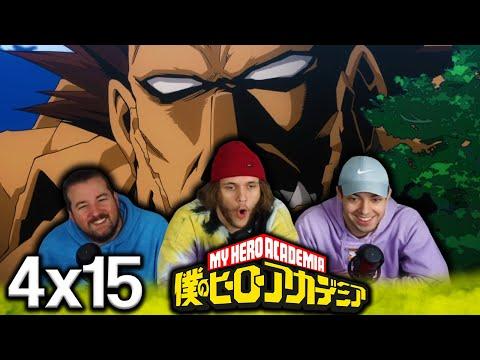 WHO THE HECK IS THIS?!? | My Hero Academia 4x15 "Smoldering Flames" Group Reaction!