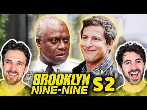 BINGING *BROOKLYN NINE-NINE* S2 (it's FREAKING HILARIOUS!!) | First time watching | Show Reaction