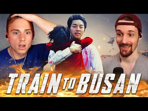 TRAIN TO BUSAN (2016) MOVIE REACTION!! - First Time Watching!