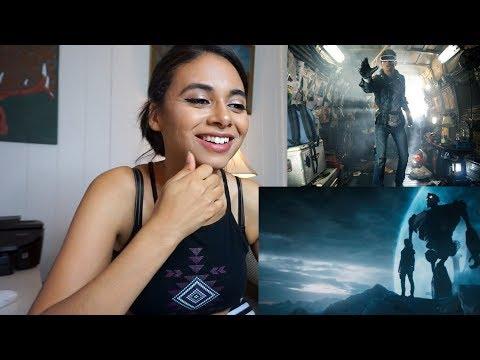 Ready Player One Trailer REACTION!!!