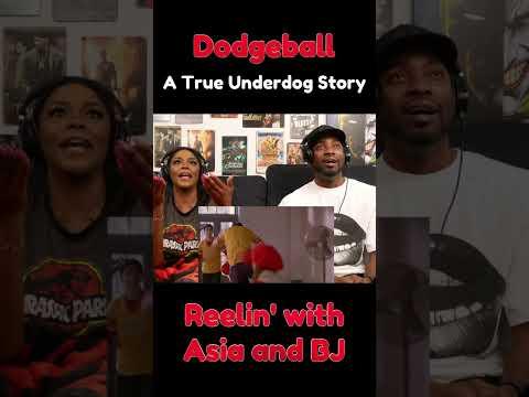 Dodgeball: A True Underdog Story #shorts #moviereaction #couplesreaction  | Asia and BJ