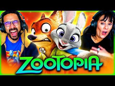 ZOOTOPIA (2016) IS HILARIOUS & SURPRISINGLY MATURE!! MOVIE REACTION! First Time Watching | Disney