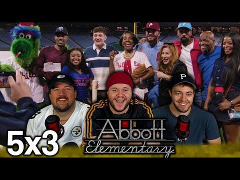 AT THE PHILLIES GAME!!! | Abbott Elementary 5x3 '"Ballgame"' First Reaction!!
