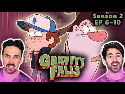 *GRAVITY FALLS* S2 EP6-10 (it's super funny!!) | First time watching | Show Reaction