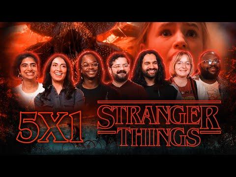 THE CRAWL!! | Stranger Things 5x1 | Group Reaction
