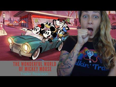 The Wonderful World Of Mickey Mouse Trailer Reaction | Disney+