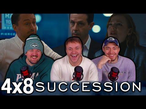 THE PRESIDENTIAL ELECTION IS CORRUPT!! | Succession 4x8 "America Decides" First Reaction!