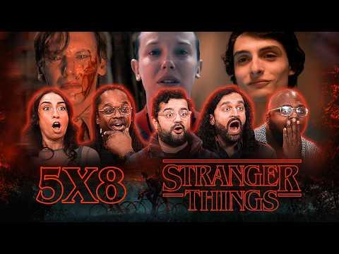 SERIES FINALE! | Stranger Things 5x8 "The Right Side Up" | Normies Group Reaction