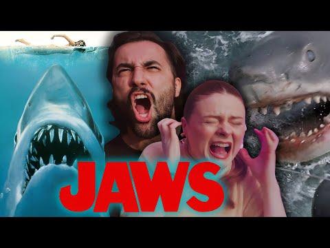 GIRLFRIEND WATCHES * Jaws (1975) * FOR THE FIRST TIME!