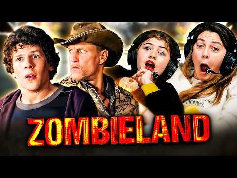 MOM & DAUGHTER ZOMBIELAND (2009) MOVIE REACTION! SO MUCH FUN! Jesse Eisenberg | Emma Stone