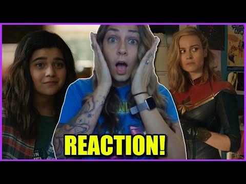The Marvels Official Teaser Trailer Reaction!
