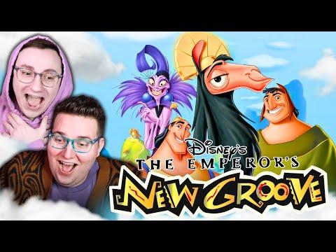 THE EMPEROR'S NEW GROOVE *REACTION* | FIRST TIME WATCHING & WE'RE PULLING THE LEVER!