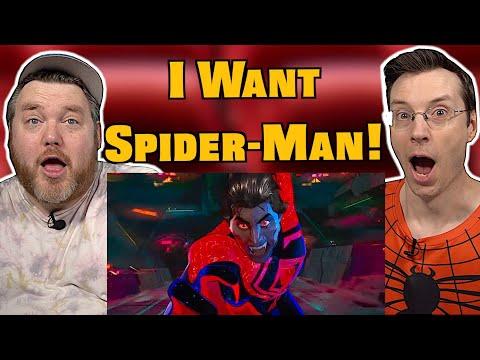 Spider-Man Across the Spider Verse - Official Trailer 2 Reaction