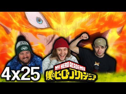 ENDEAVOR'S JUST GETTING STARTED!!! | My Hero Academia 4x25 "His Start" Group Reaction!