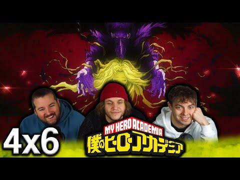 OVERHAUL IS A MONSTER!!! | My Hero Academia 4x6 "An Unpleasant Talk" Group Reaction!