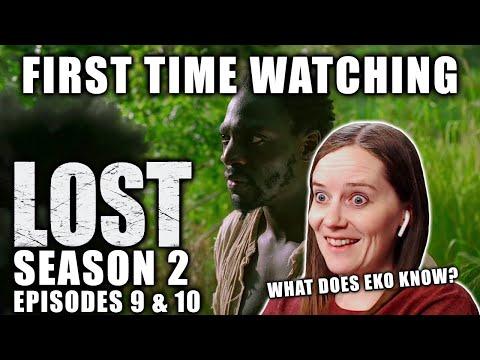 FIRST TIME WATCHING | LOST | Season 2 | Episodes 9 & 10 | TV Reaction | What Does Eko Know?!?