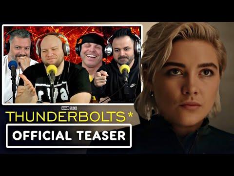 Marvel Studios Thunderbolts Teaser Trailer reaction