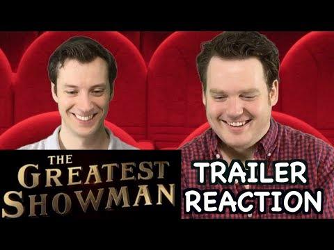 The Greatest Showman - Official Trailer Reaction