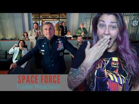 Space Force Official Trailer REACTION!! (Netflix)