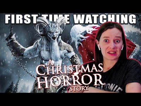 A Christmas Horror Story (2015) | Movie Reaction | First Time Watching | Santa vs Krampus & Zombies!