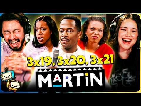 MARTIN (1994) 3x19, 3x20 & 3x21 Reaction! | First Time Watch | Martin Lawrence w/ Jaby Koay