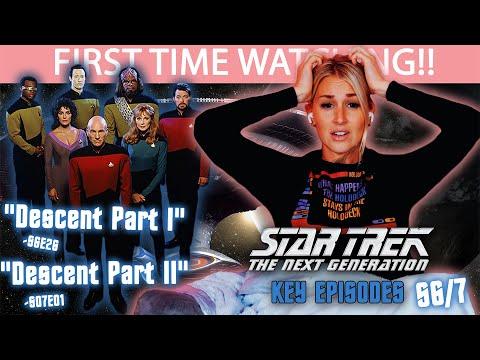 STAR TREK: THE NEXT GENERATION | S6 TWO PART FINALE | FIRST TIME WATCHING