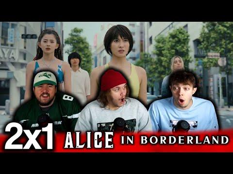 LET THE GAMES BEGIN!! | Alice in Borderland 2x1 First Group Reaction!