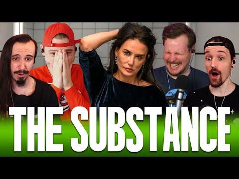 THE SUBSTANCE (2024) MOVIE REACTION!! - First Time Watching! (Reupload)