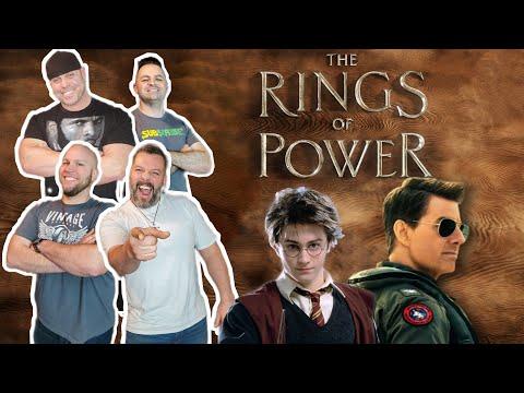 Top Gun Maverick, Harry Potter, Lord of the Rings Rings of Power chatter
