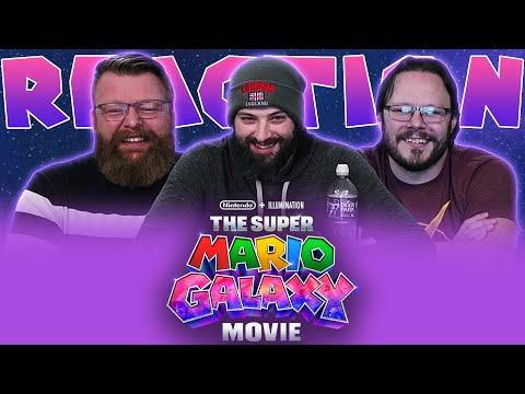 The Super Mario Galaxy Movie  | Official Trailer REACTION!!
