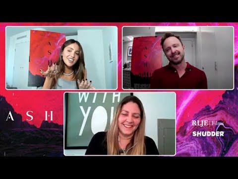 "We Were Covered In A Lot Of Blood": Aaron Paul, Eiza Gonzalez & Flying Lotus On Sci-Fi Thriller Ash