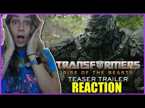 Transformers: Rise of the Beasts Official Teaser Trailer Reaction!