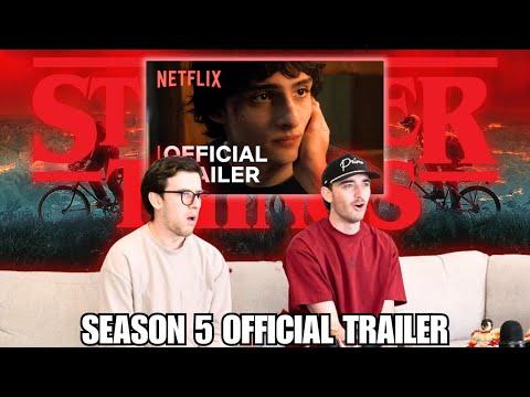 THE END IS HERE...Stranger Things Season 5 Official Trailer REACTION