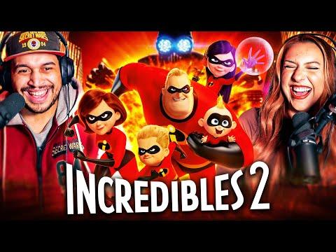 INCREDIBLES 2 (2018) MOVIE REACTION - THEY OUTDID THEMSELVES! - FIRST TIME WATCHING - REVIEW