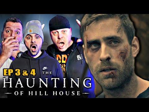 What is going on?! This is WILD! First time watching The Haunting of Hill house reaction ep 3 & 4